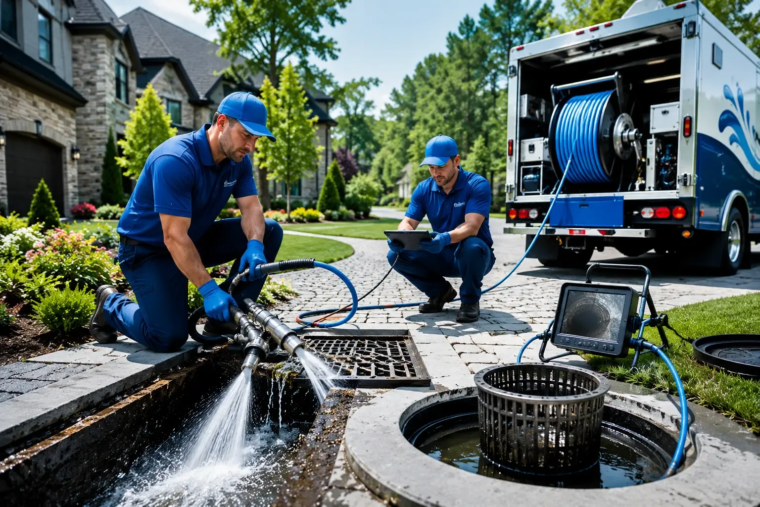 Local outdoor drain cleaning professionals in Wilbraham, MA